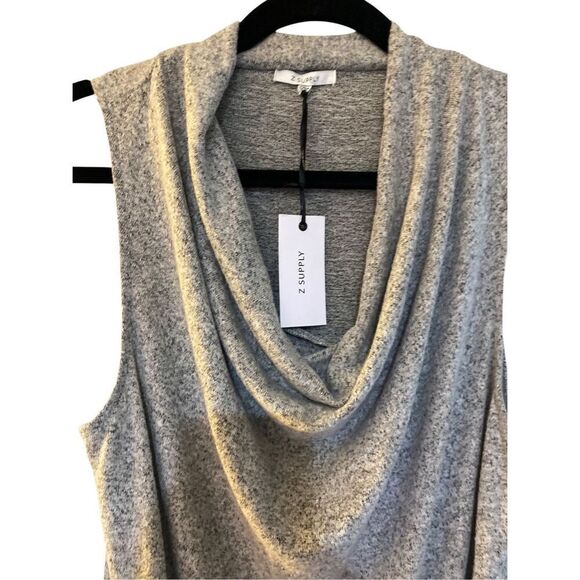 Z supply NWT gray soft, sleeveless sweater, dress, size medium  - Picture 4 of 7